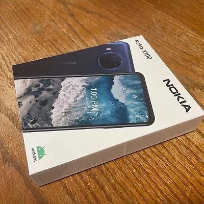 Nokia X100 128GB Midnight Blue T-Mobile Brand New In Box Android 11 • $125