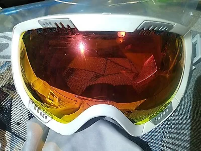 VON ZIPPER VZ FEENOM Snow Boarding Ski Goggles White W/Xtra Lens  • $35.95