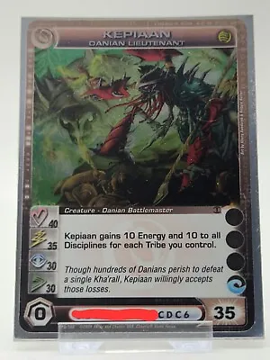 Chaotic Card : Kepiaan Danian Lieutenant Forged Unity Rare Creature • $3.67