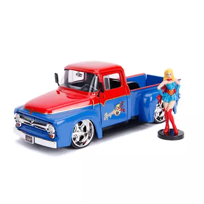 Jada 1/24 Supergirl With 1956 Ford F-100 Pickup Bombshells Movie • $64.99