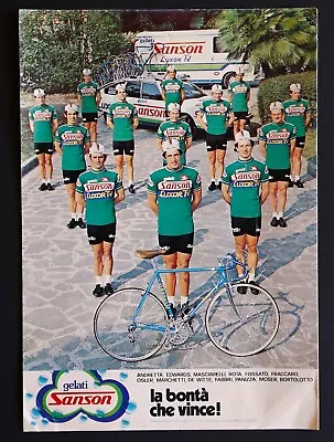 Sanson Cycling Team Francesco Moser Cycling Card • $10