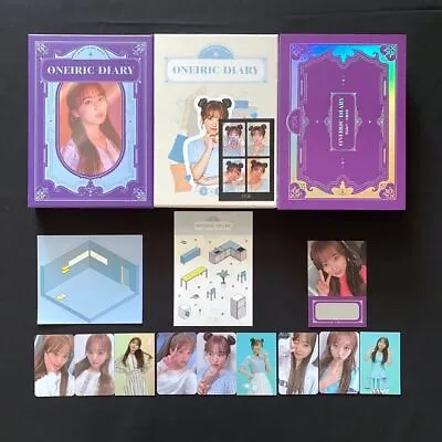 Iz*one 3rd Mini Album Oneiric Diary 3ver. With Photocard Nako Complete Set IZONE • $312.79