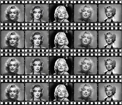 Marilyn Monroe (Film Strip)  Edible Icing Ribbon Cake Decoration • £3.95