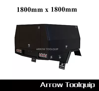 1800 X 1800 Aluminium Chassis Mount Ute Tray Canopy Service Body • $5550