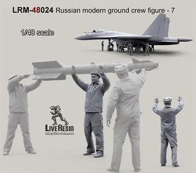 £11.35 • Buy Live Resin 1/48 Modern Russian Avia Ground Crew Vol. 7