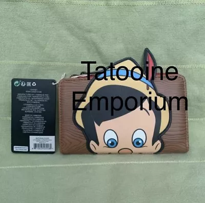 Loungefly Disney Pinocchio Marionette Cosplay Flap Wallet Puppet Snap Closure • $67.44