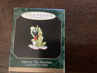 Marvin The Martian Miniature Hallmark K-9 1999 Looney Tunes Ornament 1998 • $14.95