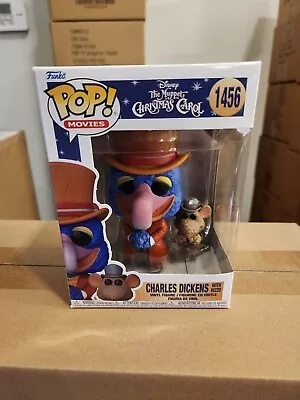 Funko Pop Disney Holiday - Muppet Christmas Carol Gonzo As Charles Dickens Mint • $19.95