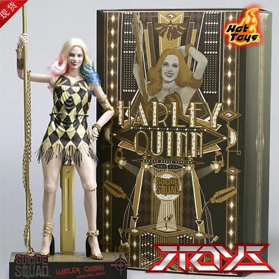 Hot Toys MMS439 DC Suicide Squad Harley Quinn Figure Dance Dress Ve 1/6 Figures • $619.99