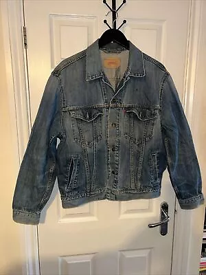 Vintage Levi's 70550 Denim Jacket Men’s L Blue Please Read Description • £20