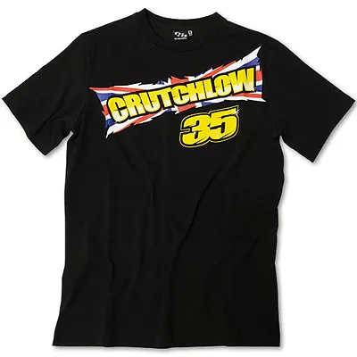 New Official Cal Crutchlow 35 Black TShirt - CCMTS 824 04 • £22.99