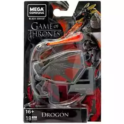 Mega Construx Game Of Thrones DROGON GVW89 Black Series Mega Bloks. • £23.99