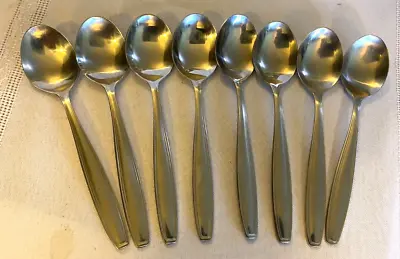 Eight Gense Stainless Espresso Coffee Spoons 4 3/4  Long 8 • $22.99