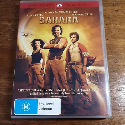 Sahara DVD R4 LIKE NEW FREE POST  • $6.97