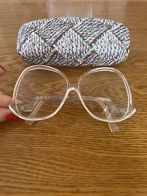 Vintage 70s 80s Diane Von Furstenburg DVF Eyeglass Frames 55-16-140 • $19.99