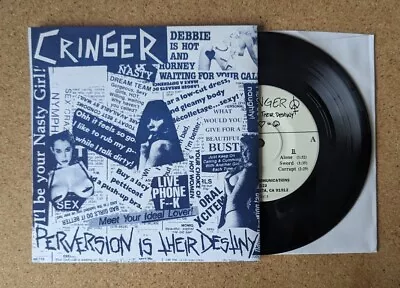 Cringer Perversion Is Their Destiny 7  Vinyl Record - Crimpshrine Econochrist • $8.99