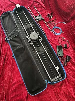 Rhino Camera Slider EVO Carbon 42” AND 24  W/Motor And Working Remote W/ Finger • $125