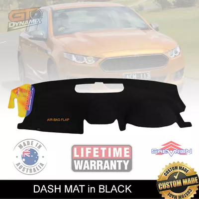 BLACK DASH MAT For FORD Falcon FG-X XR6 XR8 G6E XR6 Turbo 1/2015-2017 DM1255 FGX • $89.95