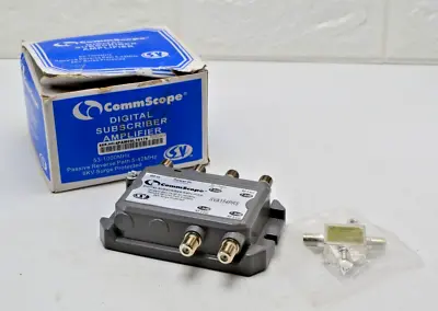 CommScope SVA154PRS 4 Port Digital Subscriber Amplifier NO AC Adapter • $9.95