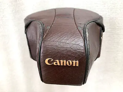 Canon AE-1 P/S Leather Vintage Camera Case - Brown • $12.89