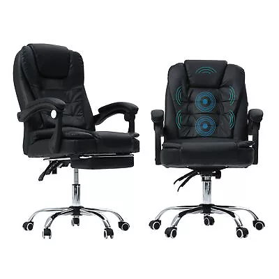 Office Gaming Chair Ergonomic  Massage Reclining Swivel Desk Computer • $98.99