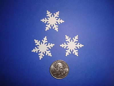 40 Martha Stewart White Alpine Snowflake Die Cuts Punches Confetti Party • $1.99