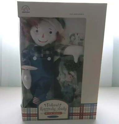 Applause Limited Edition Raggedy Andy Volland Doll W/Book NIB Authentic Repro • $44.99