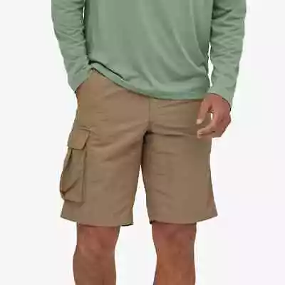 Patagonia Mens Net Plus Swiftcurrent Wet Wade Fishing Cargo Khaki New With Tags • $45