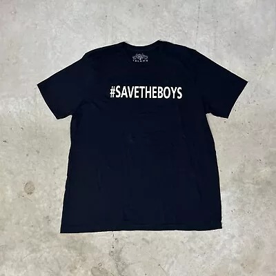 Indian Larry Save The Boys T Shirt XXL Aidan Has A Posse • $30
