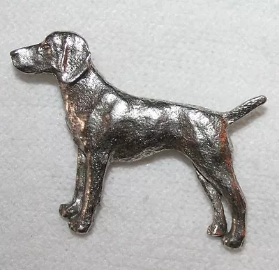 VIZSLA Dog Harris Fine PEWTER PIN Jewelry Art USA Made • $11.99