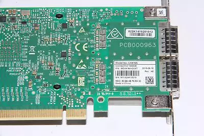 MELLANOX CX416A MCX416A-CCAT ConnectX-4 100GbE QSFP+ Network Adapter • $164.16