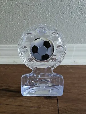 $2.95 • Buy  Soccer Ball Trophy Award Clear Holder