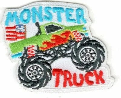 MONSTER TRUCK Iron On Patch Vehicles  • $3.99