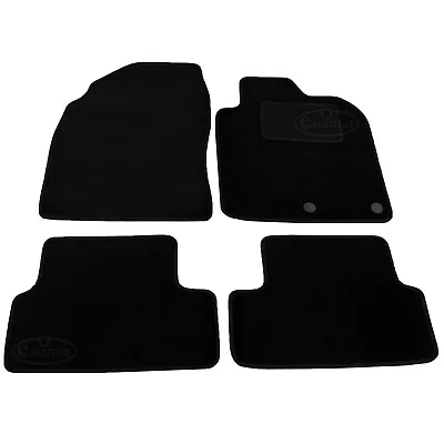 Fits Nissan Qashqai Mk1 2007-2013 Tailored Carpet Car Mat Black 4pc Floor Set • £12.49