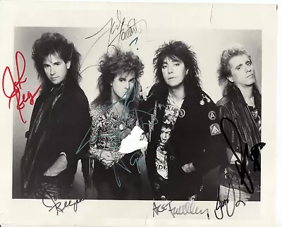 KISS Frehley's Comet Autographed Photo---(Vintage 90s) • $16.98