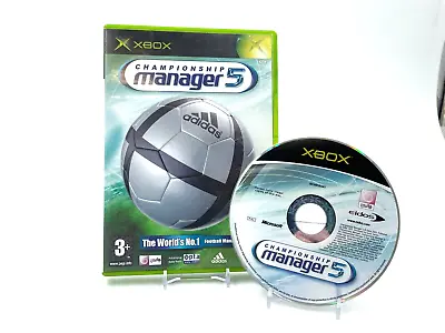 Championship Manager 5 (Microsoft Xbox 2005) - PAL | FREE POSTAGE UK • £3