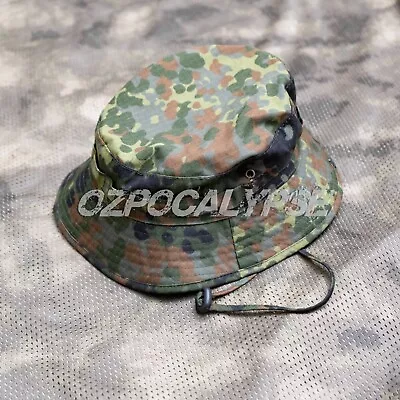 Flecktarn Bush Hat - German Army Camouflage Bundeswehr Military Deutschland Camo • $19.99