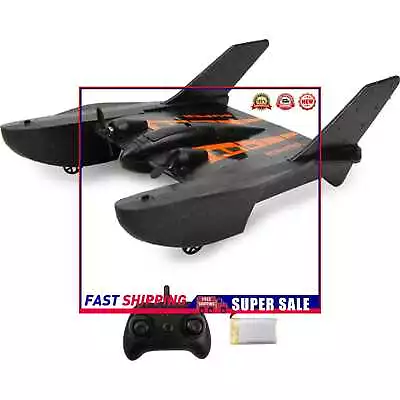 6-axis Gyro RC Glider Airplanes Fixed Wing 2.4G 2CH Remote Control Ship Seaplane • $97.49