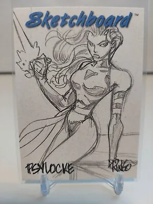 1998 Marvel Creators Collection Psylocke #24 Sketchboards Grey Redemption Card • $24.99