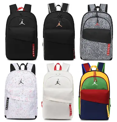 Jordan Fashion Backpack: Spacious School & Travel Laptop Bag UK • £8.39