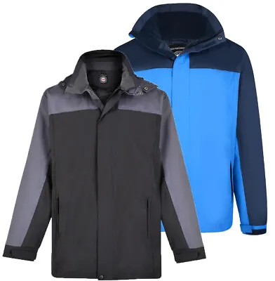 Mens KAM Waterproof Smart Classic Performance Jacket Coat Big Size 2-8XL • £39.99