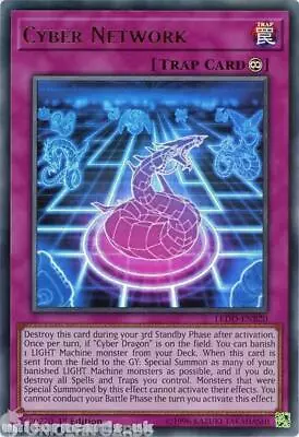 LEDD-ENB20 Cyber Network Ultra Rare 1st Edition Mint YuGiOh Card • £0.99