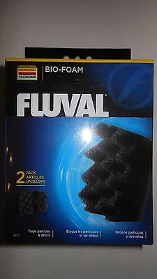 $7.99 • Buy Fluval 304 305 306 404 405 406 Bio Foam 2 Pack - A237