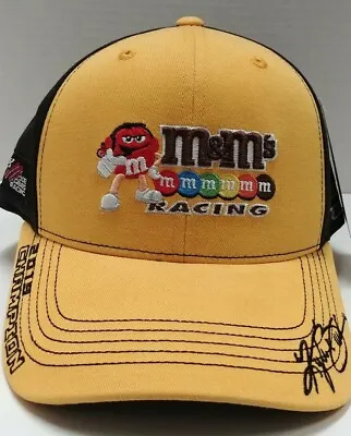 Kyle Busch 2019 M & M's Monster Energy Cup 2X Checkered Flag Champ  Hat - JGR • $24.98