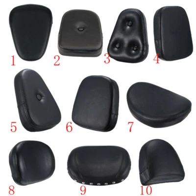 $8.99 • Buy Rear Passenger Backrest Sissy Bar Pad For Honda Goldwing Kawasaki Vulcan Yamaha