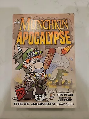 MUNCHKIN APOCALYPSE  STEVE JACKSON GAMES And Holiday Suprise And Die • $13.50