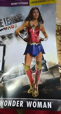 $14.63 • Buy Wonder Woman Justice League Halloween Costume Ladies
