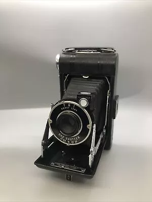 Art-Deco Kodak Vigilant Junior Six-20 Camera Kodet Lens Dak Shutter  1940  • $14.97