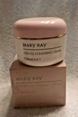 Mary Kay Gentle Cleansing Cream Formula 1 NEW 4 Oz #1057 Jar Dry Skin NOS • $28.50
