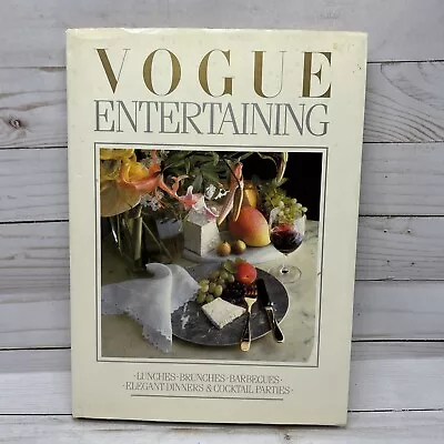 VOGUE Entertaining Lunch Brunches Barbecues Elegant Dinners & Cocktail Parties • $9.99